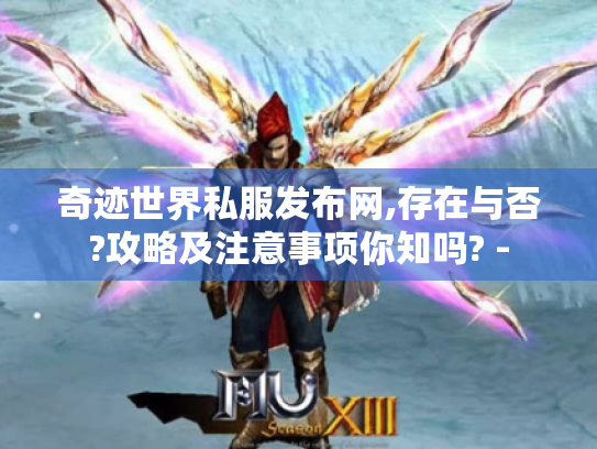 奇迹世界私服发布网,存在与否?攻略及注意事项你知吗? -