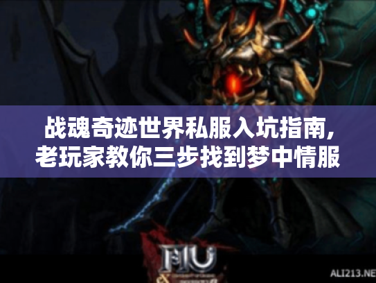 战魂奇迹世界私服入坑指南,老玩家教你三步找到梦中情服 战魂奇迹世界私服入坑指南,老玩家教你三步找到梦中情服