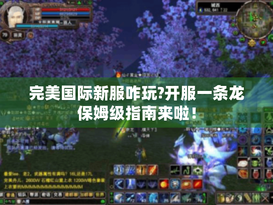 完美国际新服咋玩?开服一条龙保姆级指南来啦! 完美国际新服咋玩?开服一条龙保姆级指南来啦!