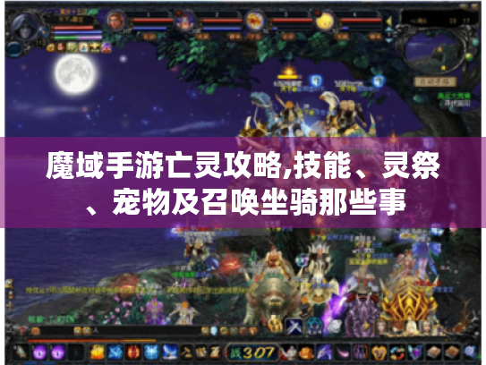 魔域手游亡灵攻略,技能、灵祭、宠物及召唤坐骑那些事