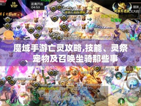 魔域手游亡灵攻略,技能、灵祭、宠物及召唤坐骑那些事