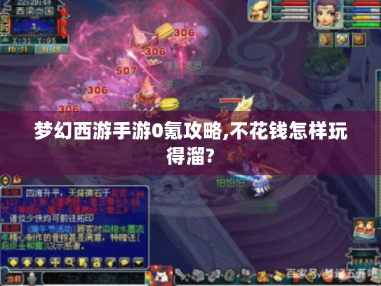 梦幻西游手游0氪攻略,不花钱怎样玩得溜? 梦幻西游手游0氪攻略,不花钱怎样玩得溜?