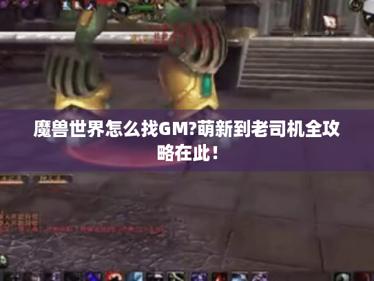 魔兽世界怎么找GM?萌新到老司机全攻略在此! 魔兽世界怎么找GM?萌新到老司机全攻略在此!