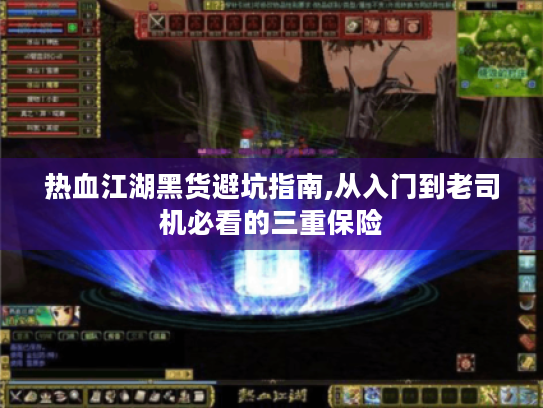 热血江湖黑货避坑指南,从入门到老司机必看的三重保险 热血江湖黑货避坑指南,从入门到老司机必看的三重保险