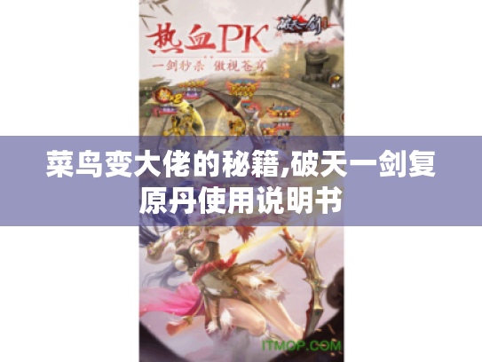 菜鸟变大佬的秘籍,破天一剑复原丹使用说明书 菜鸟变大佬的秘籍,破天一剑复原丹使用说明书