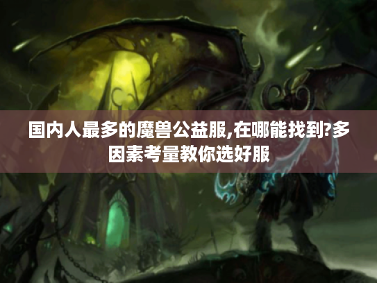 国内人最多的魔兽公益服,在哪能找到?多因素考量教你选好服