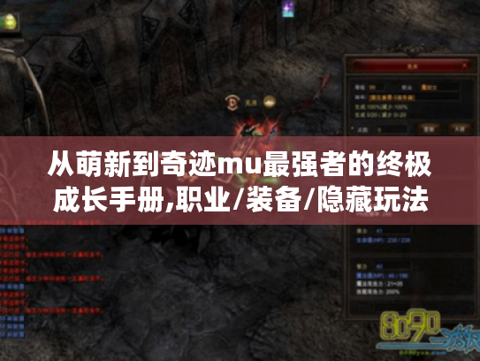 从萌新到奇迹mu最强者的终极成长手册,职业/装备/隐藏玩法全解析 从萌新到奇迹mu最强者的终极成长手册,职业/装备/隐藏玩法全解析
