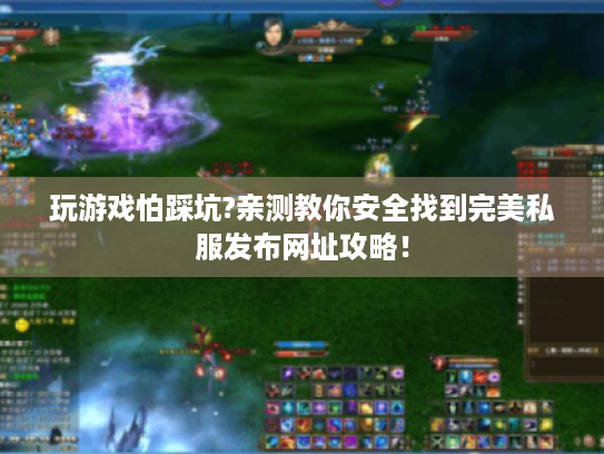 玩游戏怕踩坑?亲测教你安全找到完美私服发布网址攻略! 玩游戏怕踩坑?亲测教你安全找到完美私服发布网址攻略!