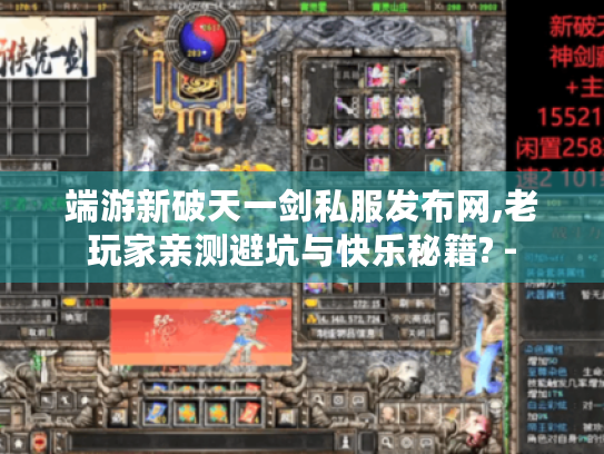 端游新破天一剑私服发布网,老玩家亲测避坑与快乐秘籍? - 端游新破天一剑私服发布网,老玩家亲测避坑与快乐秘籍? -