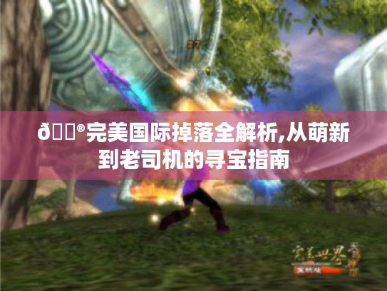 🎮完美国际掉落全解析,从萌新到老司机的寻宝指南 🎮完美国际掉落全解析,从萌新到老司机的寻宝指南