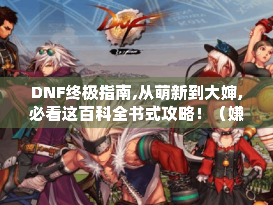 DNF终极指南,从萌新到大婶,必看这百科全书式攻略!(嫌32字符多可酌情修改表述,尽量保留关键元素和风格) DNF终极指南,从萌新到大婶,必看这百科全书式攻略!(嫌32字符多可酌情修改表述,尽量保留关键元素和风格)