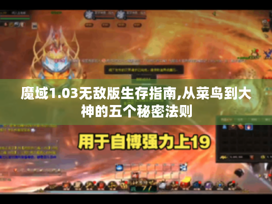 魔域1.03无敌版生存指南,从菜鸟到大神的五个秘密法则 魔域1.03无敌版生存指南,从菜鸟到大神的五个秘密法则