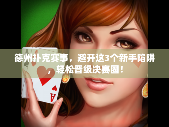 德州扑克赛事，避开这3个新手陷阱，轻松晋级决赛圈！