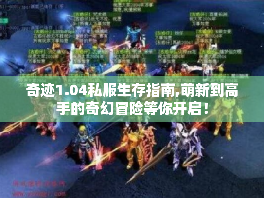 奇迹1.04私服生存指南,萌新到高手的奇幻冒险等你开启! 奇迹1.04私服生存指南,萌新到高手的奇幻冒险等你开启!