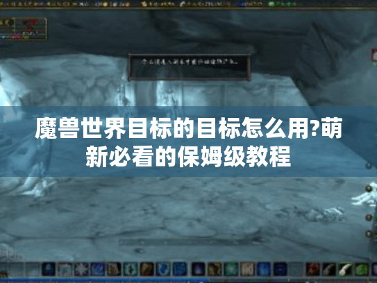 魔兽世界目标的目标怎么用?萌新必看的保姆级教程 魔兽世界目标的目标怎么用?萌新必看的保姆级教程