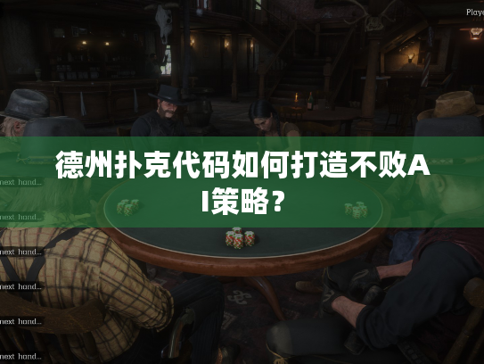 德州扑克代码如何打造不败AI策略? 德州扑克代码如何打造不败AI策略?