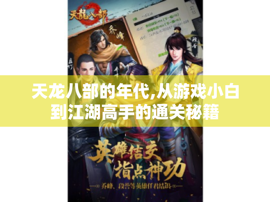 天龙八部的年代,从游戏小白到江湖高手的通关秘籍 天龙八部的年代,从游戏小白到江湖高手的通关秘籍