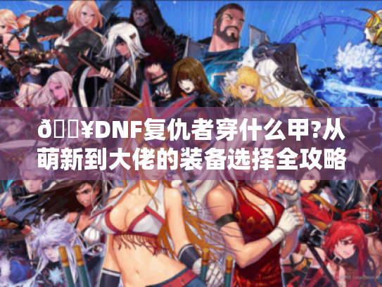 🔥DNF复仇者穿什么甲?从萌新到大佬的装备选择全攻略🔥 🔥DNF复仇者穿什么甲?从萌新到大佬的装备选择全攻略🔥