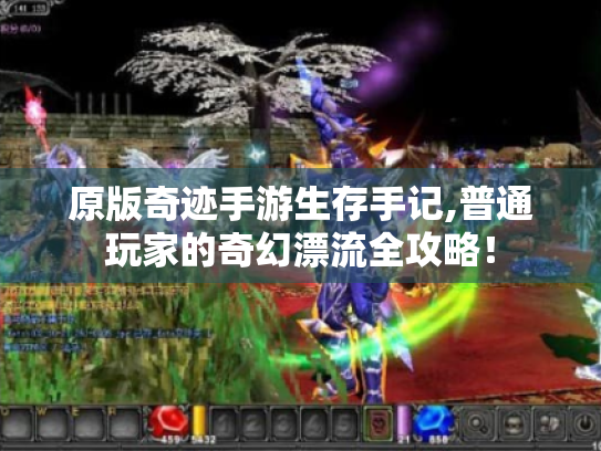 原版奇迹手游生存手记,普通玩家的奇幻漂流全攻略! 原版奇迹手游生存手记,普通玩家的奇幻漂流全攻略!