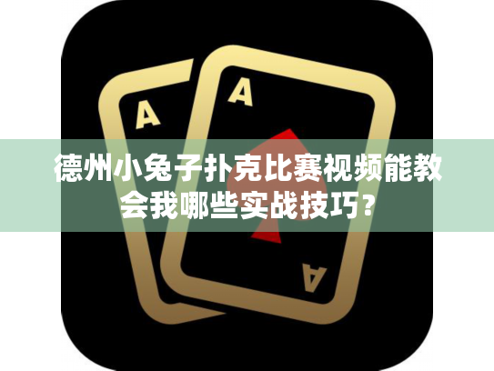 德州小兔子扑克比赛视频能教会我哪些实战技巧？