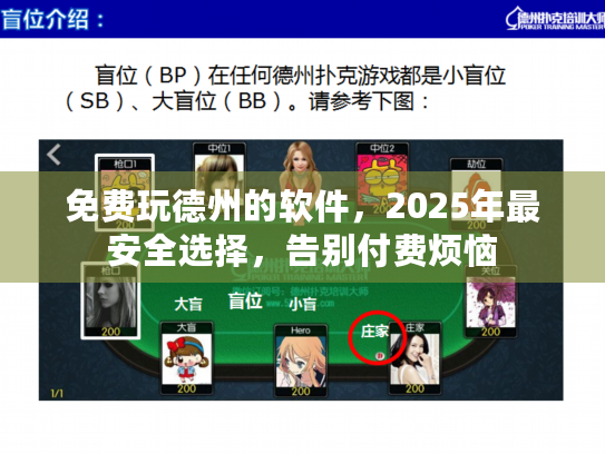 免费玩德州的软件,2025年最安全选择,告别付费烦恼 免费玩德州的软件,2025年最安全选择,告别付费烦恼