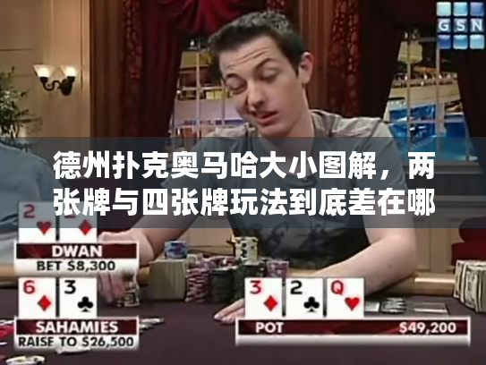 德州扑克奥马哈大小图解,两张牌与四张牌玩法到底差在哪? 德州扑克奥马哈大小图解,两张牌与四张牌玩法到底差在哪?