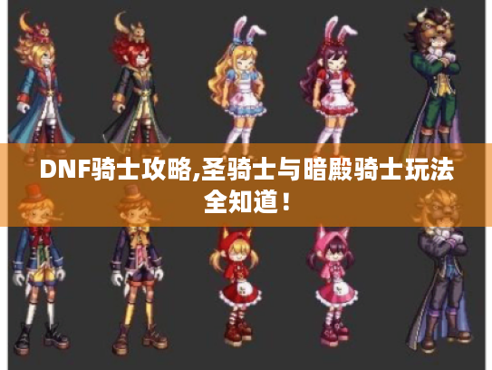 DNF骑士攻略,圣骑士与暗殿骑士玩法全知道! DNF骑士攻略,圣骑士与暗殿骑士玩法全知道!