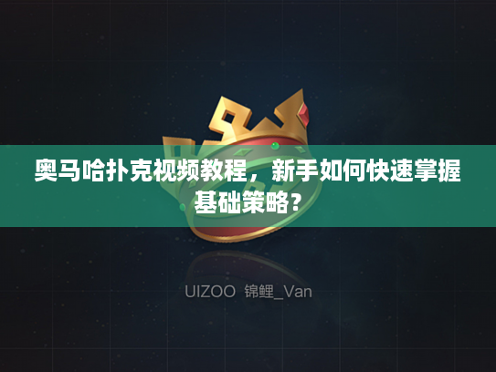 奥马哈扑克视频教程,新手如何快速掌握基础策略? 奥马哈扑克视频教程,新手如何快速掌握基础策略?