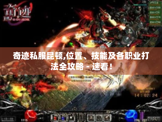 奇迹私服昆顿,位置、技能及各职业打法全攻略 - 速看！