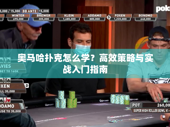 奥马哈扑克怎么学?高效策略与实战入门指南 奥马哈扑克怎么学?高效策略与实战入门指南