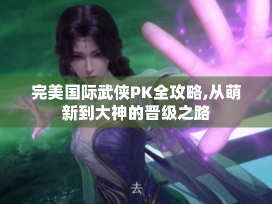 完美国际武侠PK全攻略,从萌新到大神的晋级之路 完美国际武侠PK全攻略,从萌新到大神的晋级之路