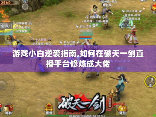 游戏小白逆袭指南,如何在破天一剑直播平台修炼成大佬 游戏小白逆袭指南,如何在破天一剑直播平台修炼成大佬