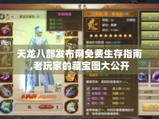 天龙八部发布网免费生存指南,老玩家的藏宝图大公开 天龙八部发布网免费生存指南,老玩家的藏宝图大公开