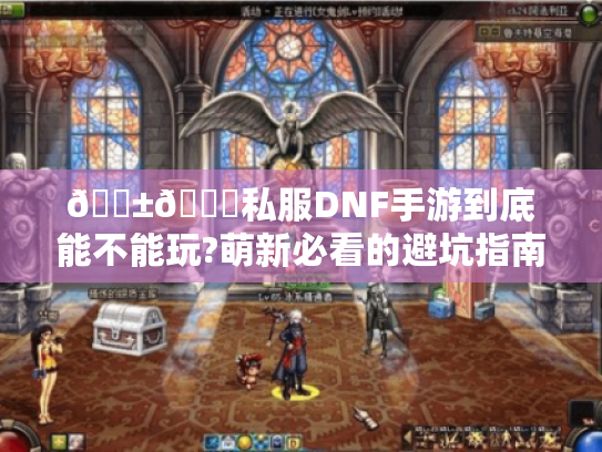 📱🔍私服DNF手游到底能不能玩?萌新必看的避坑指南🔍📱 📱🔍私服DNF手游到底能不能玩?萌新必看的避坑指南🔍📱
