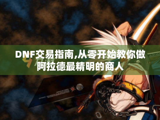 DNF交易指南,从零开始教你做阿拉德最精明的商人 DNF交易指南,从零开始教你做阿拉德最精明的商人