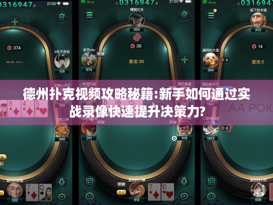 德州扑克视频攻略秘籍:新手如何通过实战录像快速提升决策力?