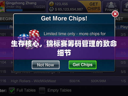 生存核心,锦标赛筹码管理的致命细节 生存核心,锦标赛筹码管理的致命细节