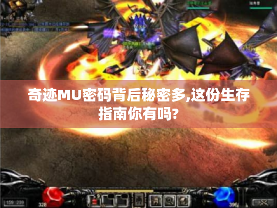 奇迹MU密码背后秘密多,这份生存指南你有吗? 奇迹MU密码背后秘密多,这份生存指南你有吗?
