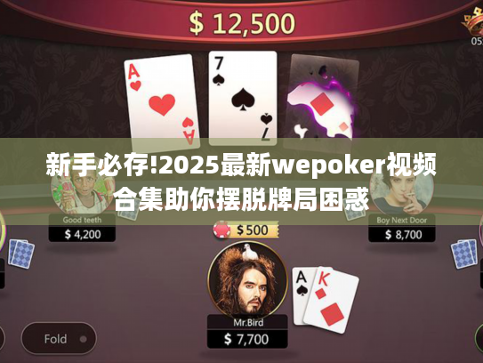 新手必存!2025最新wepoker视频合集助你摆脱牌局困惑