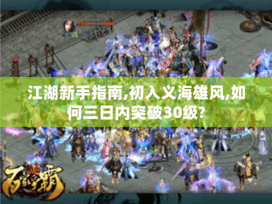江湖新手指南,初入义海雄风,如何三日内突破30级? 江湖新手指南,初入义海雄风,如何三日内突破30级?