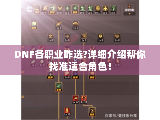 DNF各职业咋选?详细介绍帮你找准适合角色! DNF各职业咋选?详细介绍帮你找准适合角色!