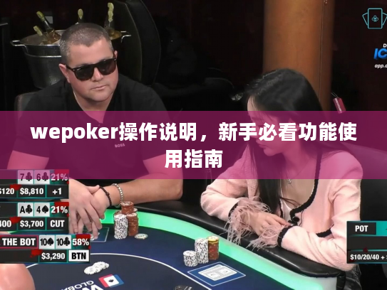 wepoker操作说明,新手必看功能使用指南 wepoker操作说明,新手必看功能使用指南