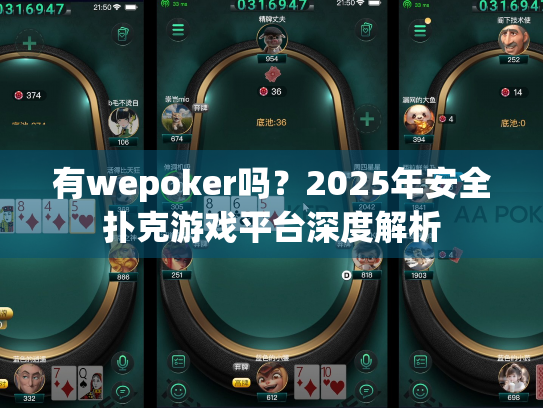 有wepoker吗？2025年安全扑克游戏平台深度解析