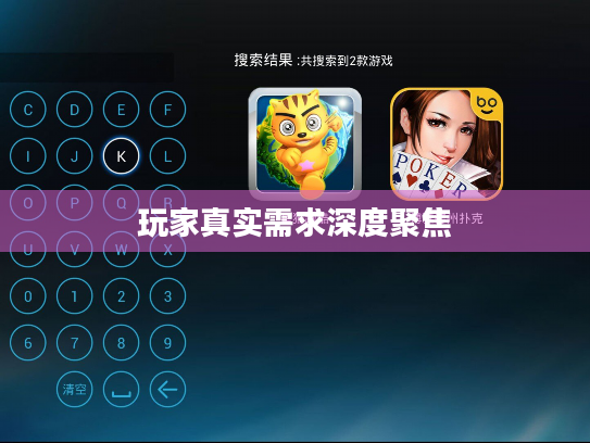 玩家真实需求深度聚焦