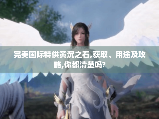 完美国际特供黄沉之石,获取、用途及攻略,你都清楚吗? 完美国际特供黄沉之石,获取、用途及攻略,你都清楚吗?