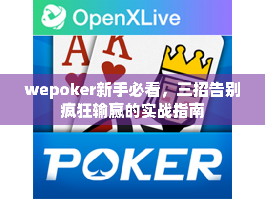 wepoker新手必看，三招告别疯狂输赢的实战指南