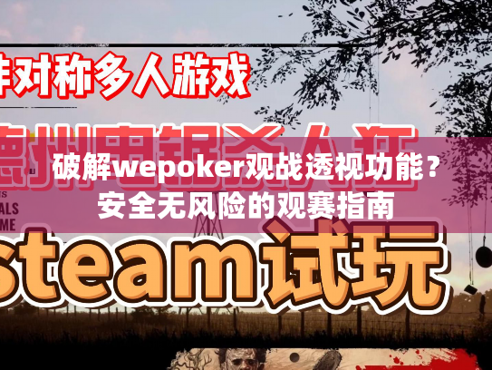 破解wepoker观战透视功能?安全无风险的观赛指南 破解wepoker观战透视功能?安全无风险的观赛指南