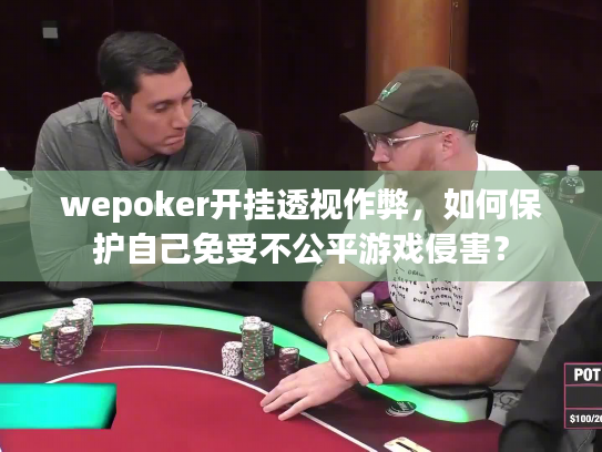 wepoker开挂透视作弊，如何保护自己免受不公平游戏侵害？