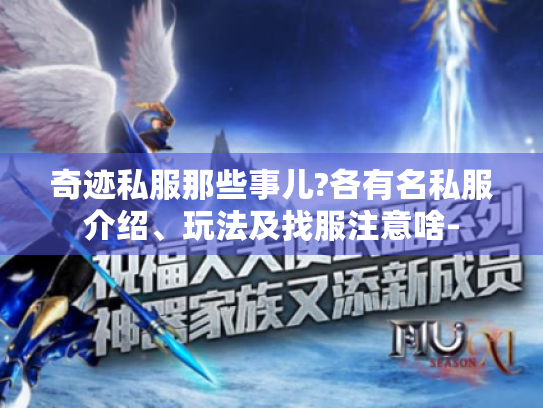 奇迹私服那些事儿?各有名私服介绍、玩法及找服注意啥- 奇迹私服那些事儿?各有名私服介绍、玩法及找服注意啥-