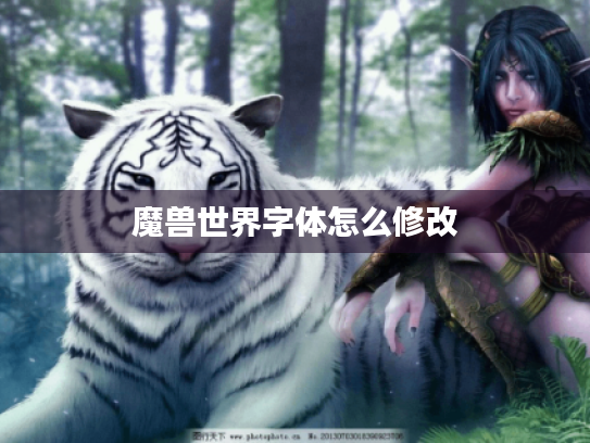 魔兽世界字体怎么修改